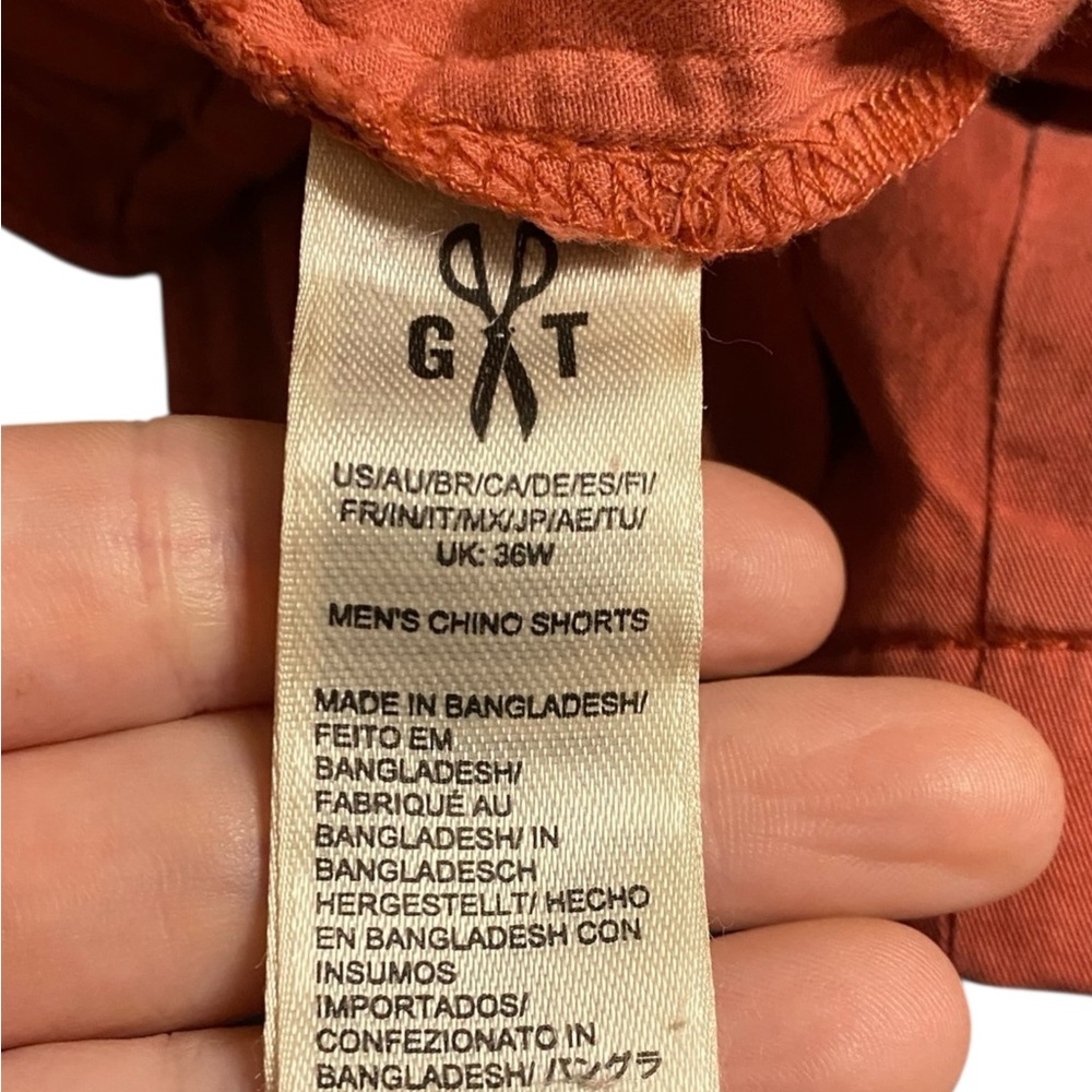 Goodthreads Men's Rust Shorts - Picture 8 of 10